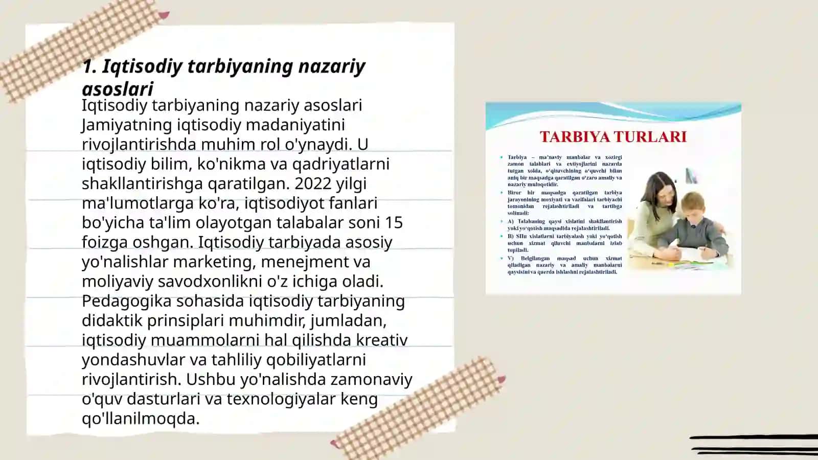 Iqtisodiy Tarbiya 3
