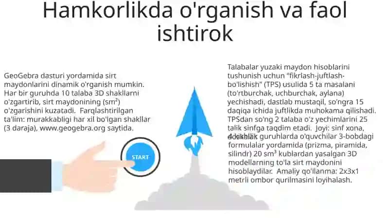 Geometriya kursida yuzani oʻqitish metodikasi 3