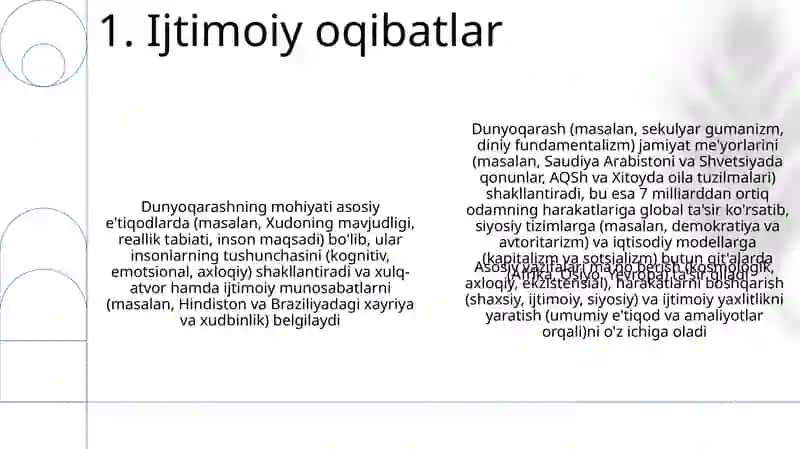 Dunyoqarashning mohiyati tuzilishi va asosiy funksiyalari 3