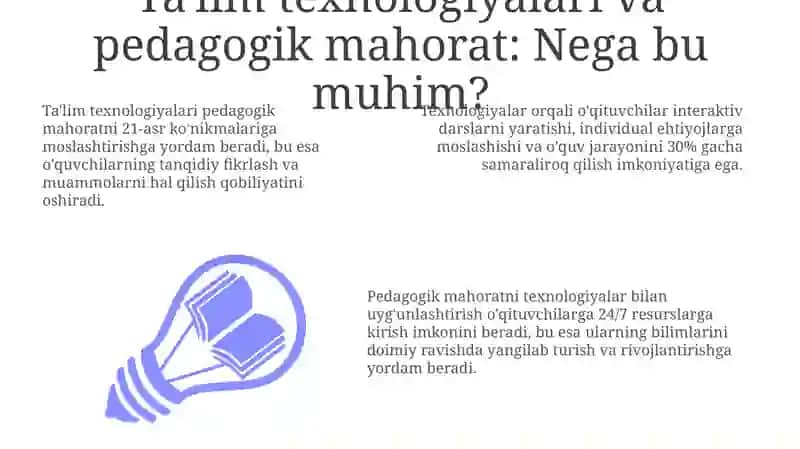 O‘qituvchining tarbiya texnologiyalari asosida pedagogik mahoratini oshirib borishi 3