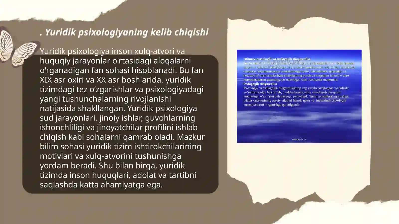 Yuridik Psixologiya Tarixi 3