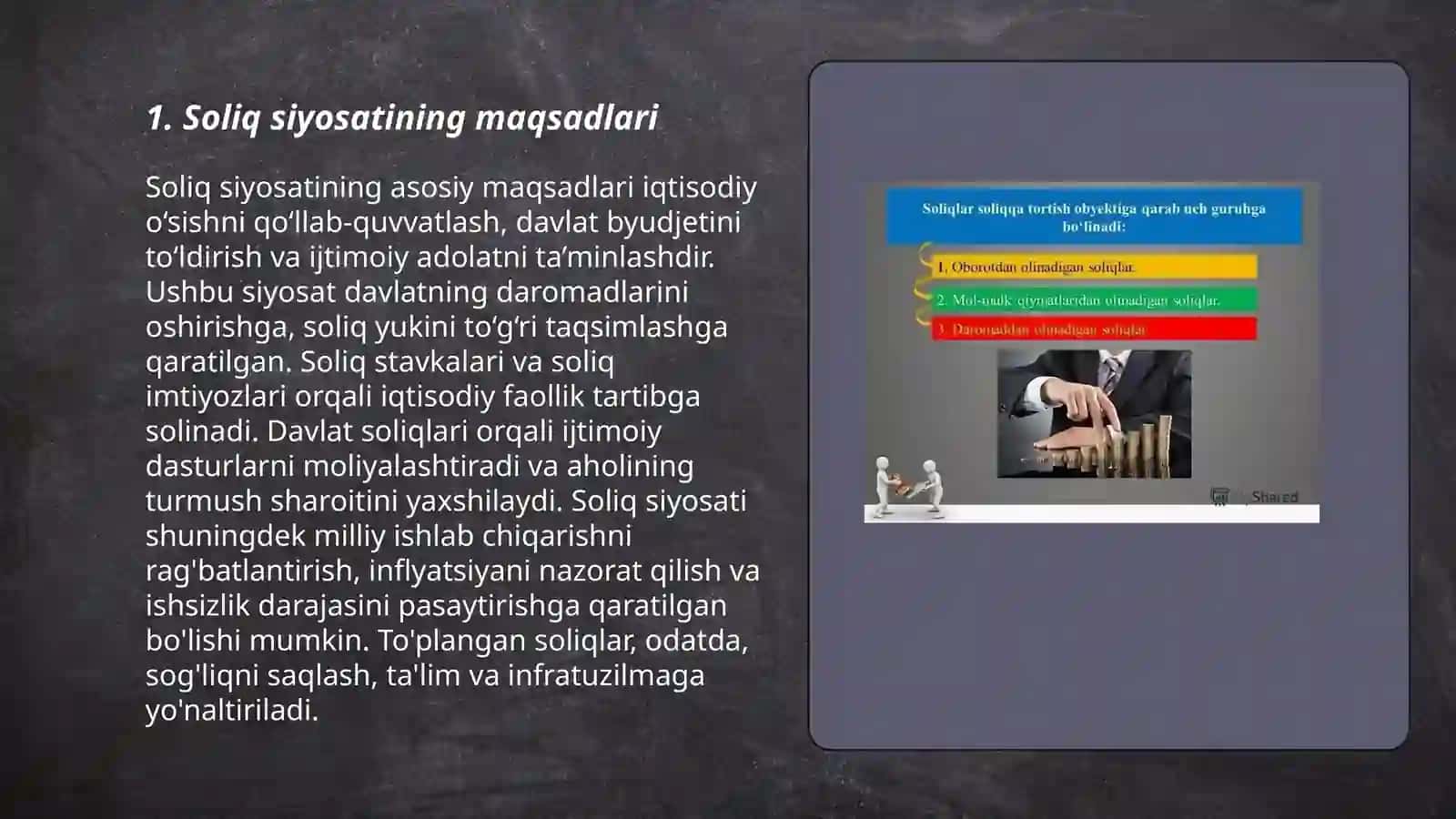 Soliq siyosati va uning asosiy yonalishlari 3