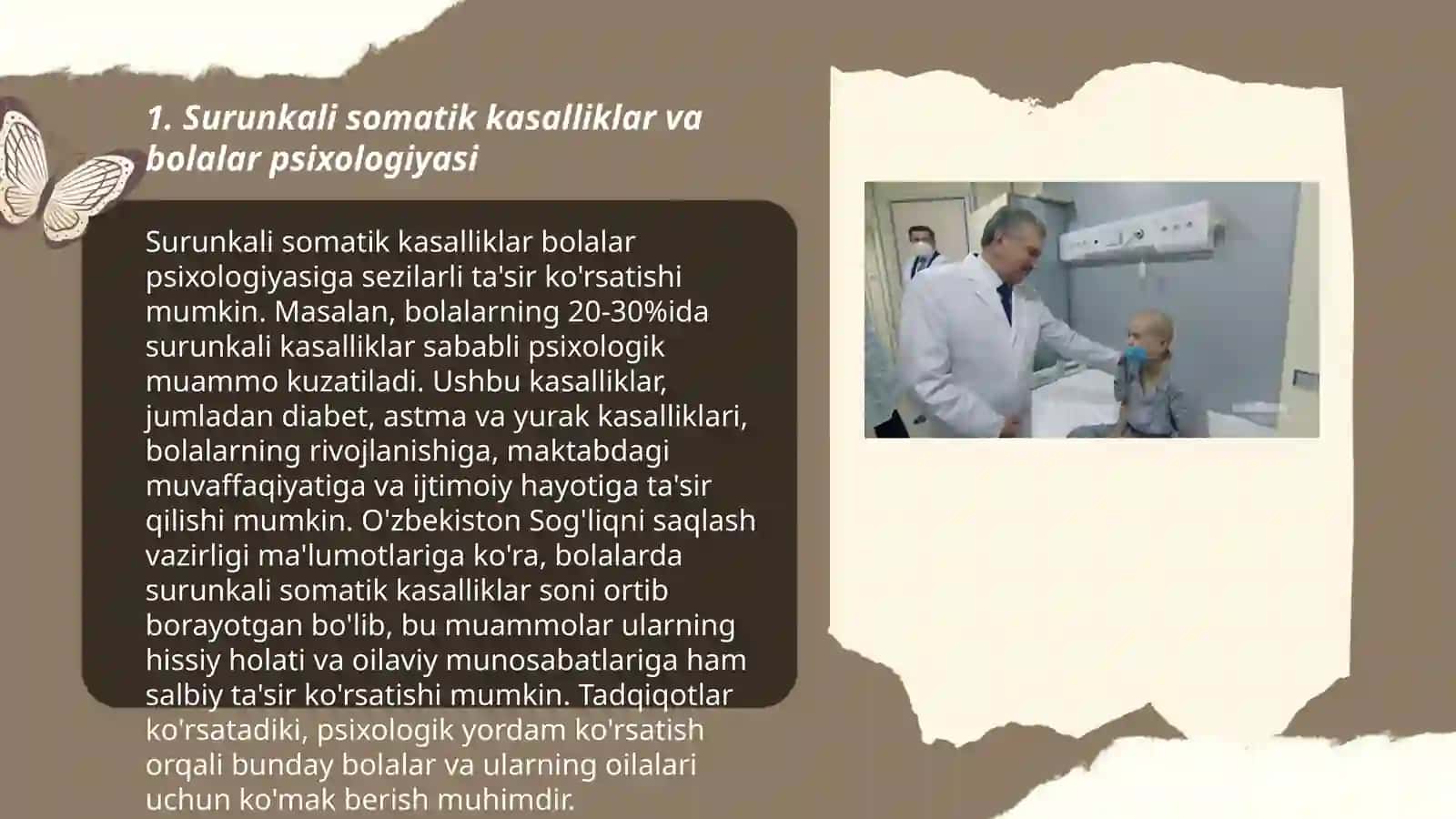Surunkali somatik kasalliklar va bolalar psixologiyasi 3
