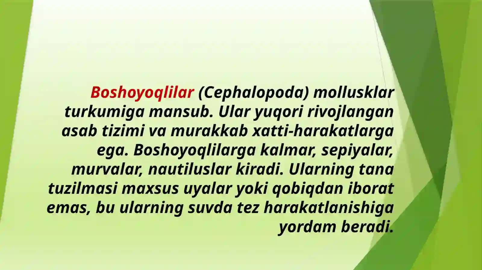 Boshoyoqlilarqonaylanishi 3