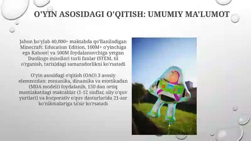 O'quv mashg'ulotlari o'tkazishda o'yin metodi 3