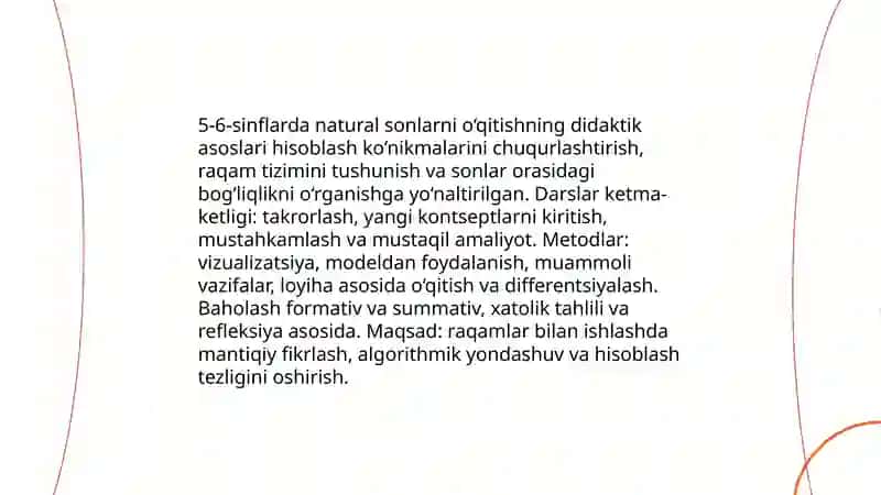 5-6-sinflarda matematika o'qitish metodikasi 3