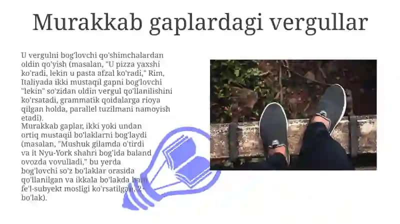 Murakkab gaplar ta'rifi 3