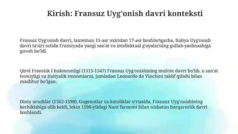 Luvr Saroyi: Qadimdan Uyg'onishgacha 3