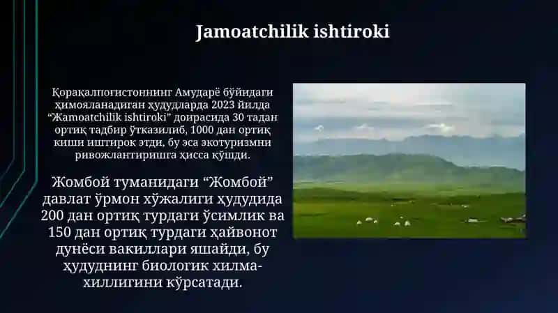 Markaziy Osiyo Tabiat Qo`riqxonalarini Rivojlantirish Strategiyasi 3