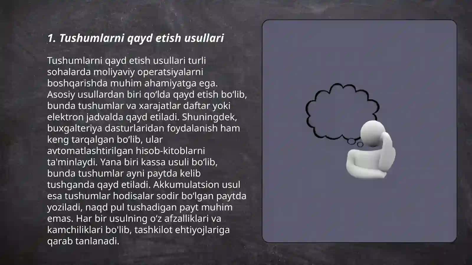 Tushum va sarflarni hisobga olish kitobi 3