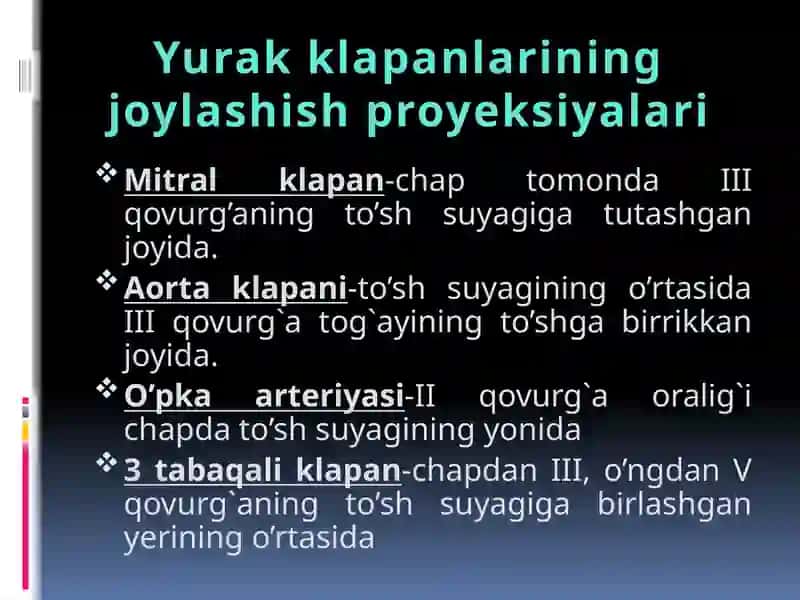 Yurak Auskultatsiyasi 3