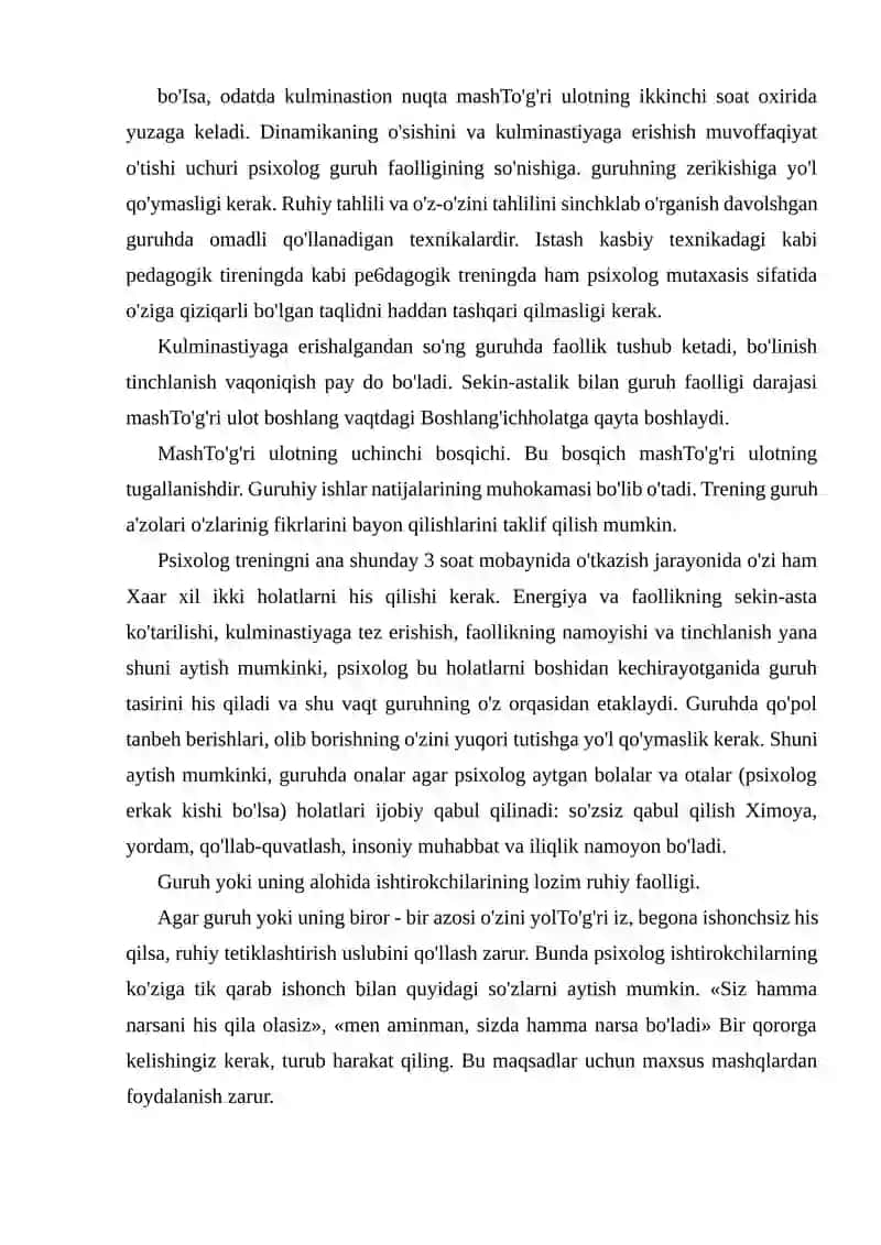 GURUH TRENERINING KASBIY KO‘NIKMALARI 3