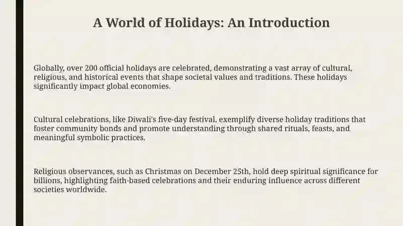 The World Celebrates: Types, Significance, and Traditions 3