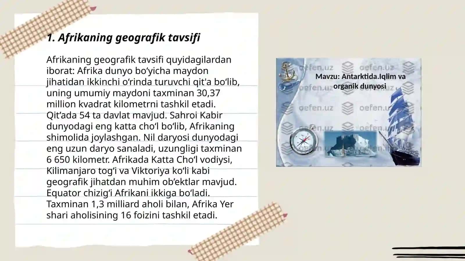 Afrika Avstraliya,Okeaniya va Antarktida toponimiyasi 3