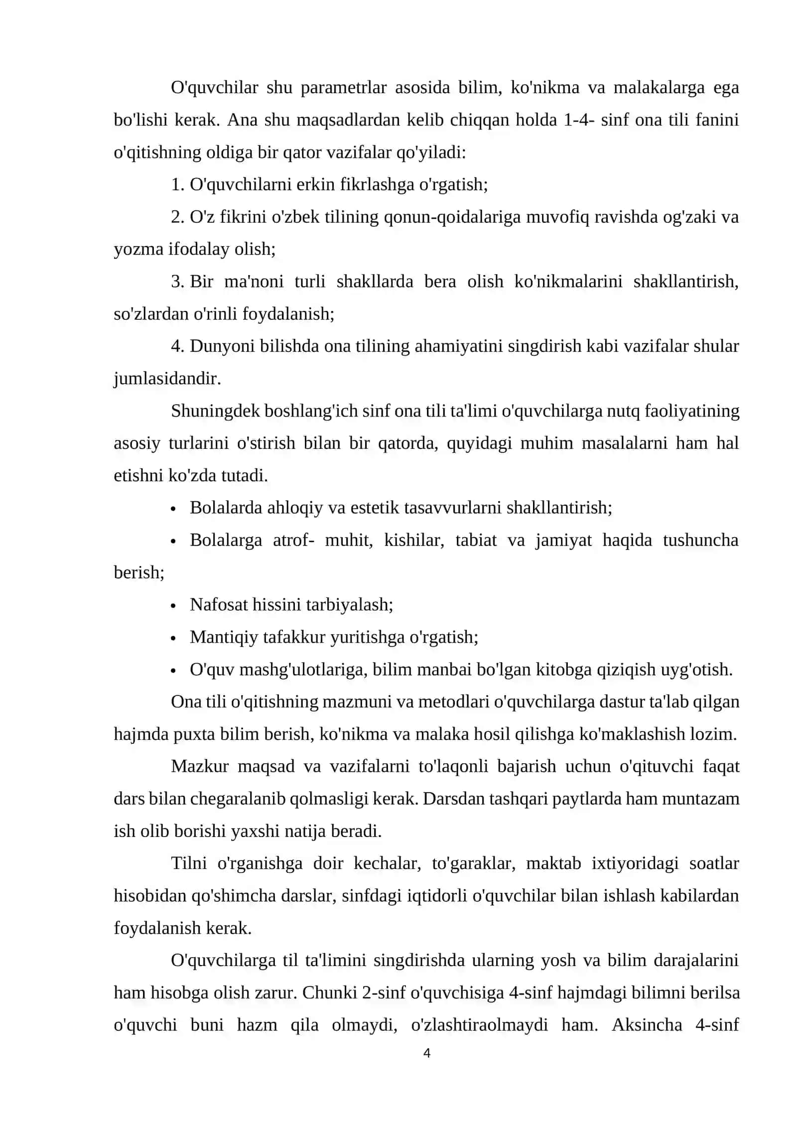 Boshlang`ich sinflarda ona tili darslarining turlari 3