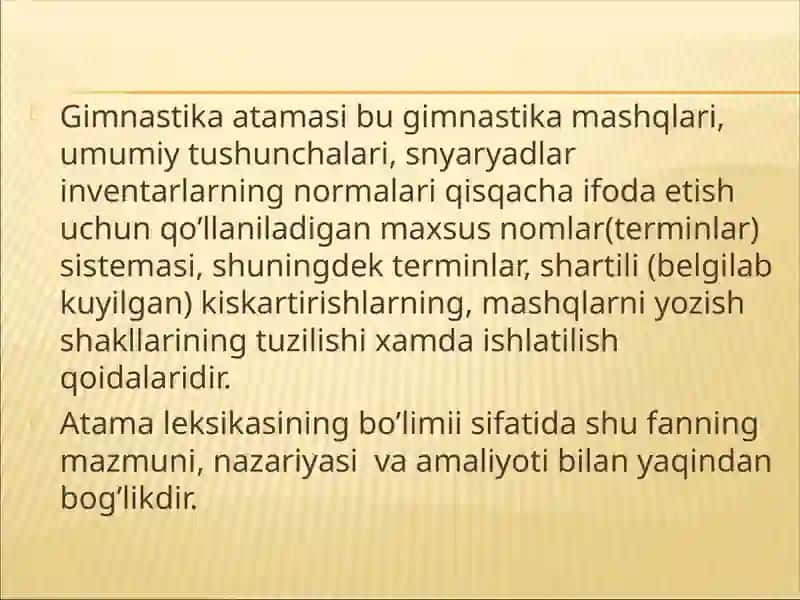 Umumrivojlantiruvchi  mashqlarga o’rgatish 3