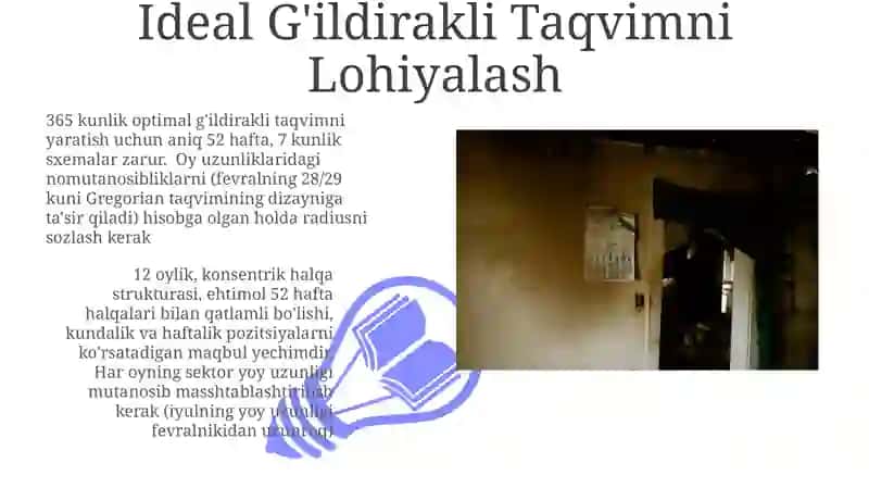 G'ildirakli taqvim 3