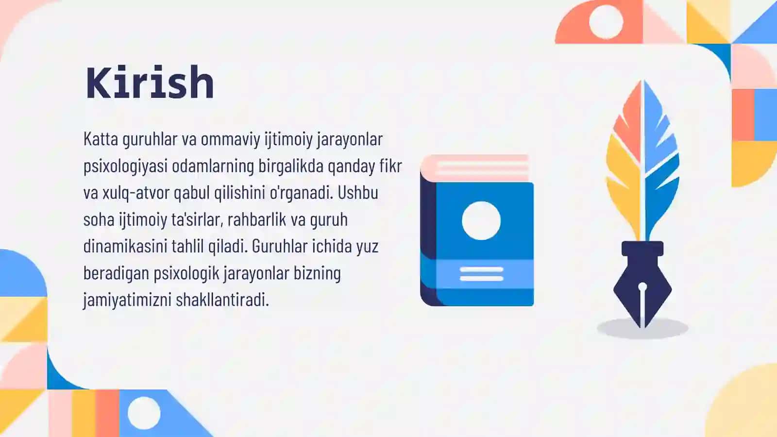 Katta guruhlar va ommaviy ijtimoiy jarayonlar psixologiyasi 3