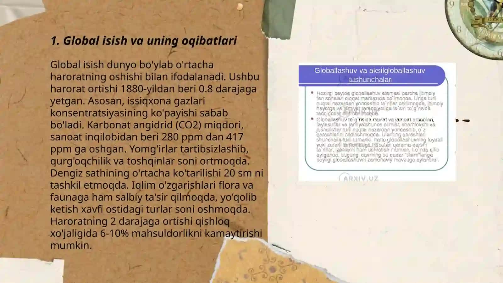 Globallashuv va ekalogik xafsizlik 3
