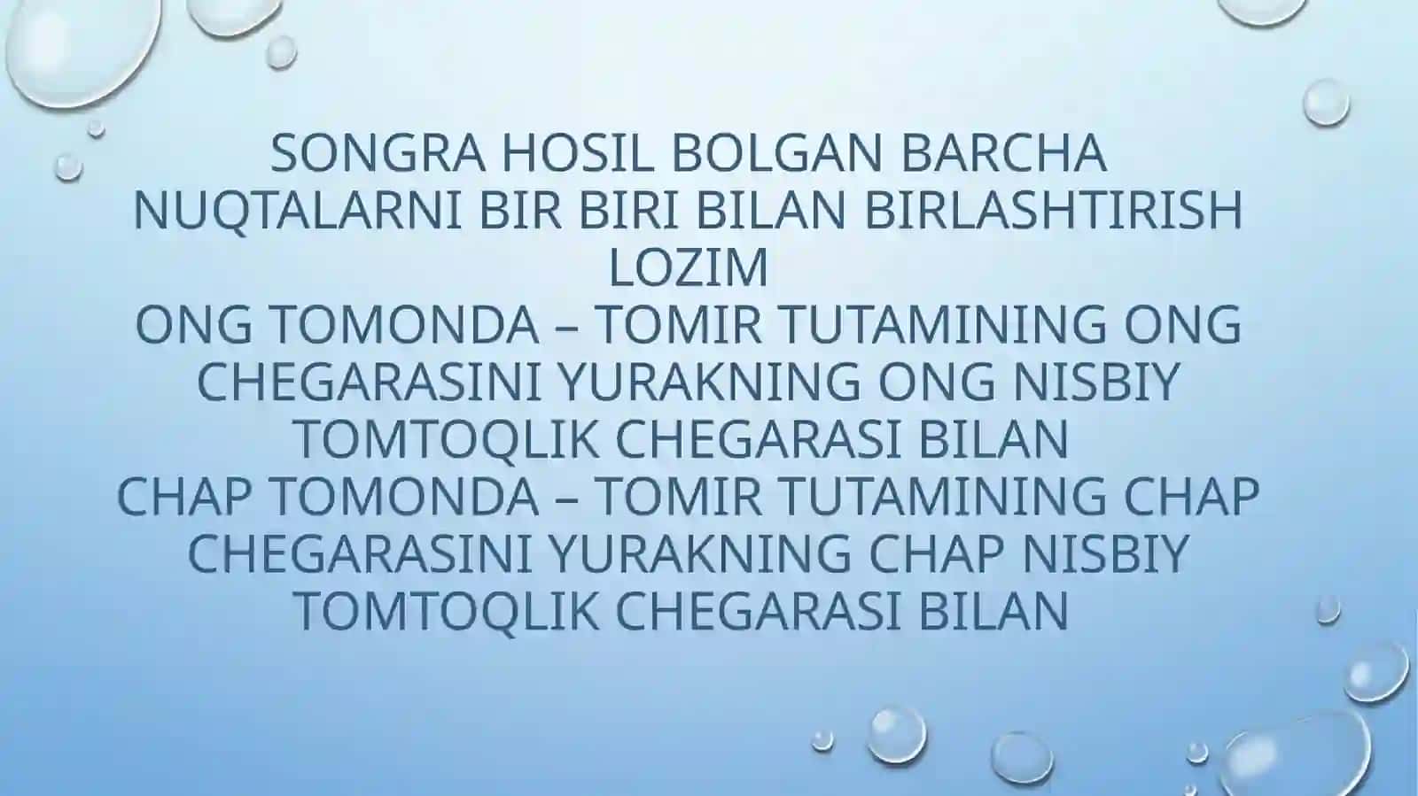 TURLI YURAK KONFIGURATSIYALARINI CHIZISH 3