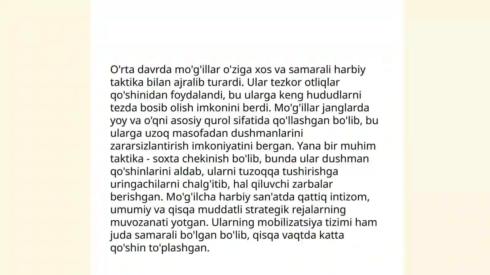 O'rta davrda mogillar Xorazmshoxlar va Turk Usmoniylar harbiy san'ati 3