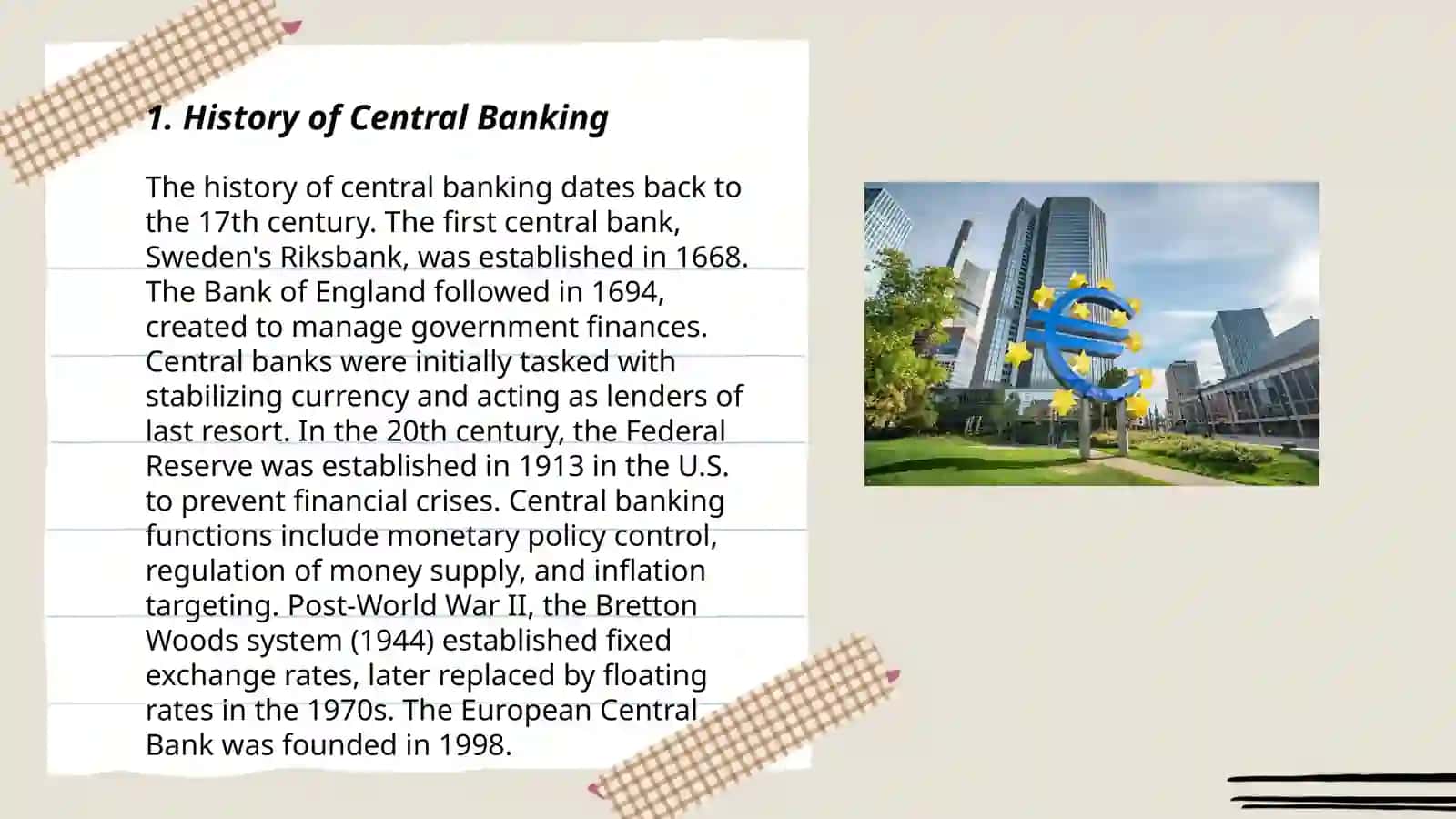 History of Central Banking 3