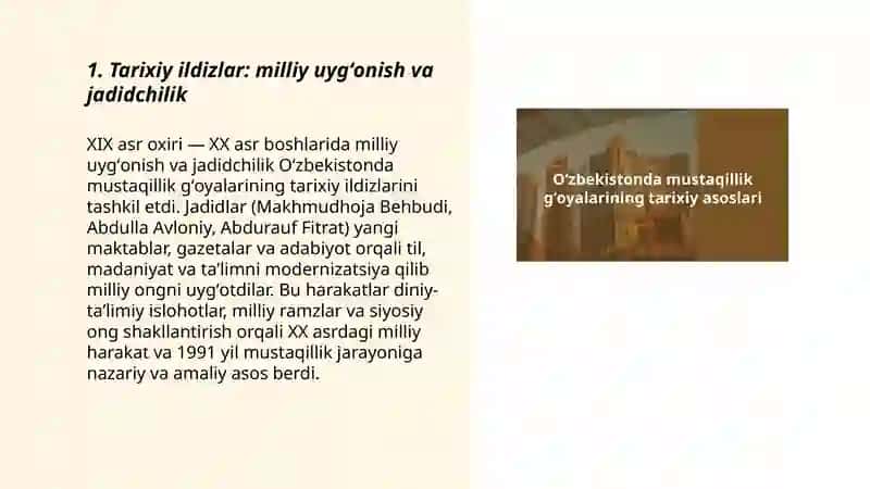Oʻzbekistonning eng yangi tarixi 3