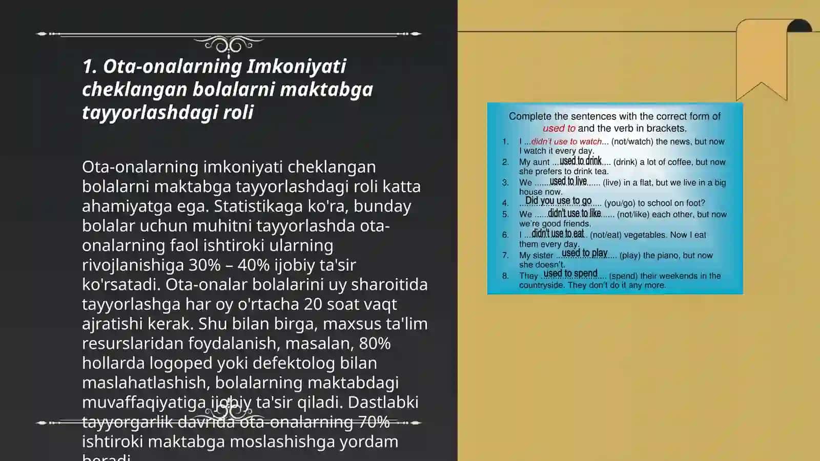 Ota-onalarning Imkoniyati cheklangan bolalarni maktabga tayyorlashdagi roli 3