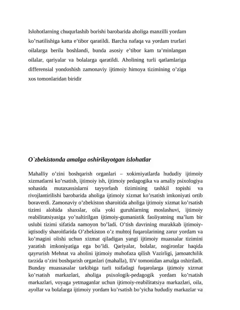 O`zbekistonda amalga oshirilayotgan islohatlarning yangi bosqichlari 3