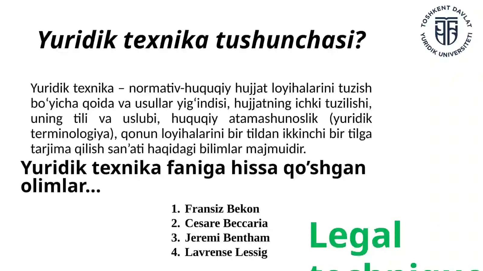 Huququniqo’llashhujjatiningyuridiktexnikasi 3