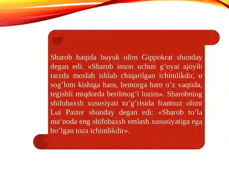 Uzumchilik va sharobchilikni dunyo bo`yicha hozirgi ahvoli, tarixi va rivojlanish istiqbollari 3