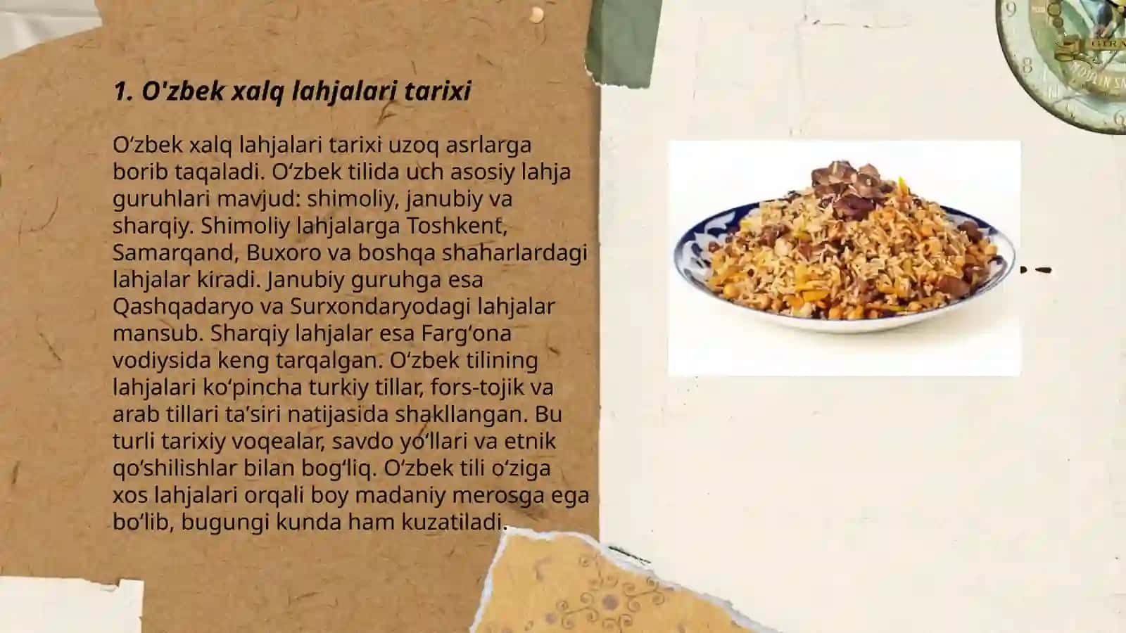 O'zbek xalq lahjalari 3