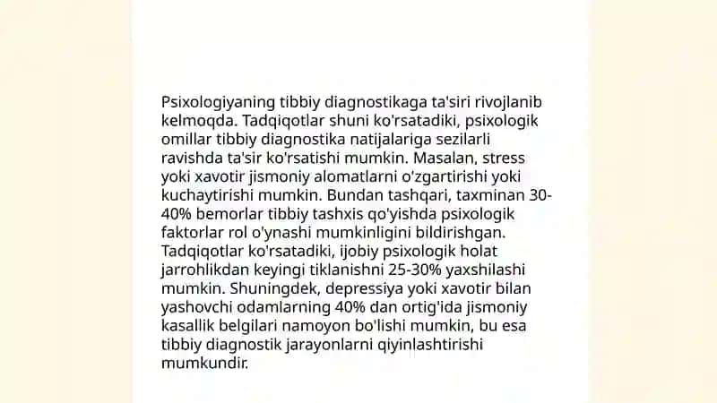 Psixologiyaning Tibbiyot va Farmatsevtikaga Bog'liqligi 3