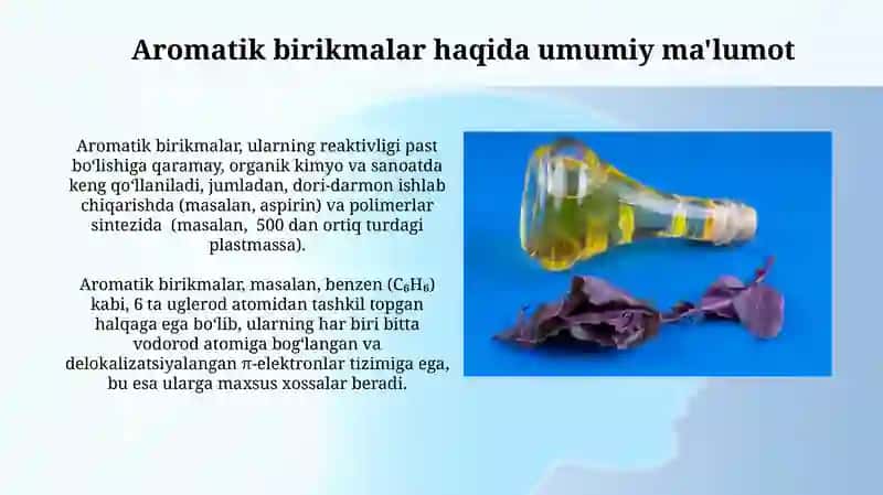 Geteroatom. Aromatik xususiyati 3