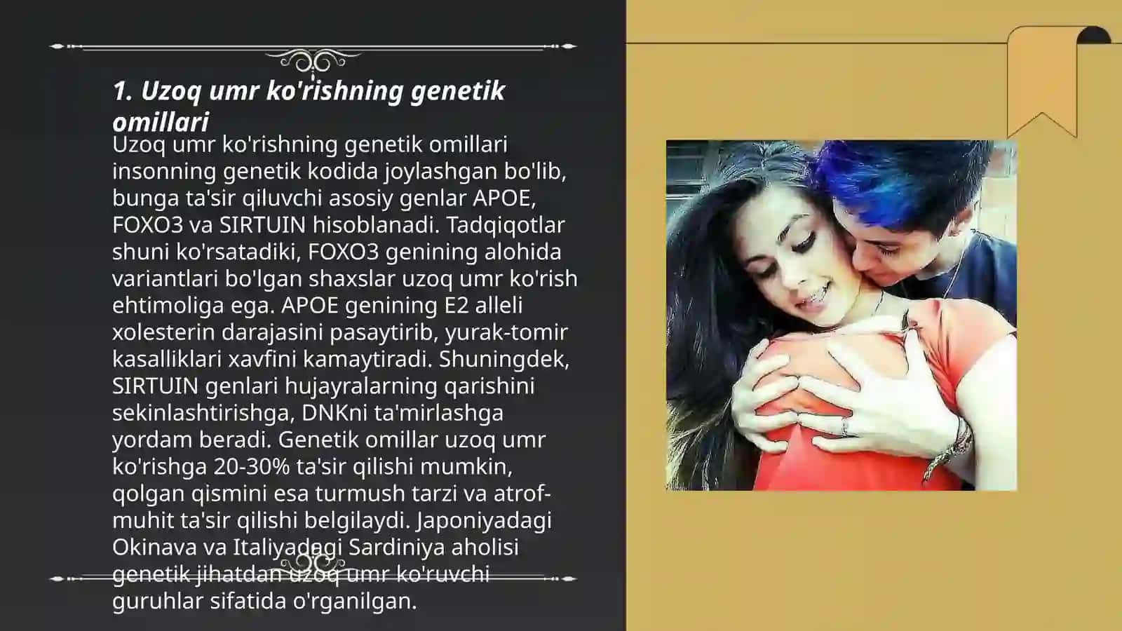 Uzoq umr korish muammolari 3