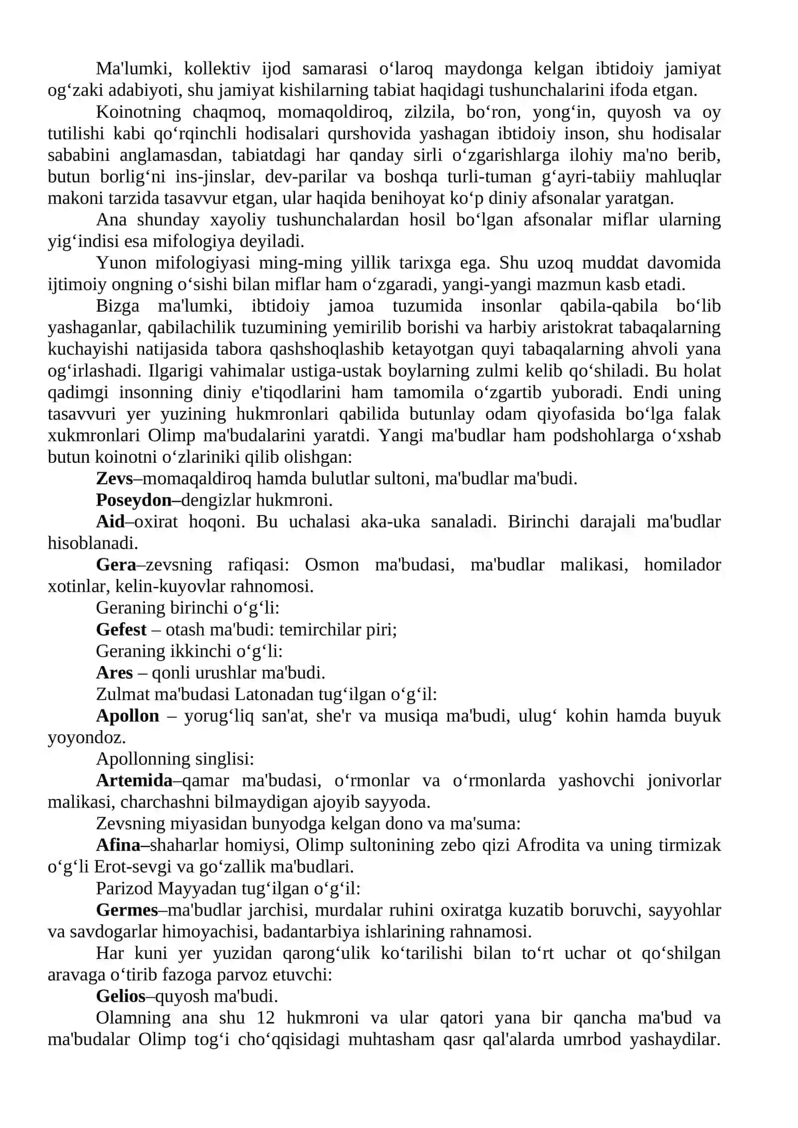 Antik davr yunon adabiyoti 3