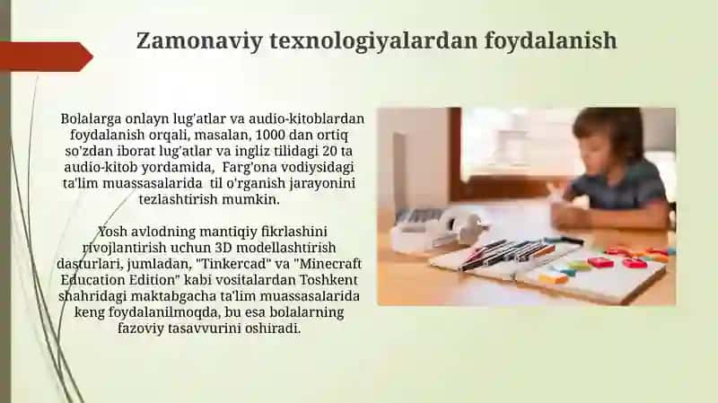 Bolalarni maktab talimiga tayyorlash shakllari va metodlari 3