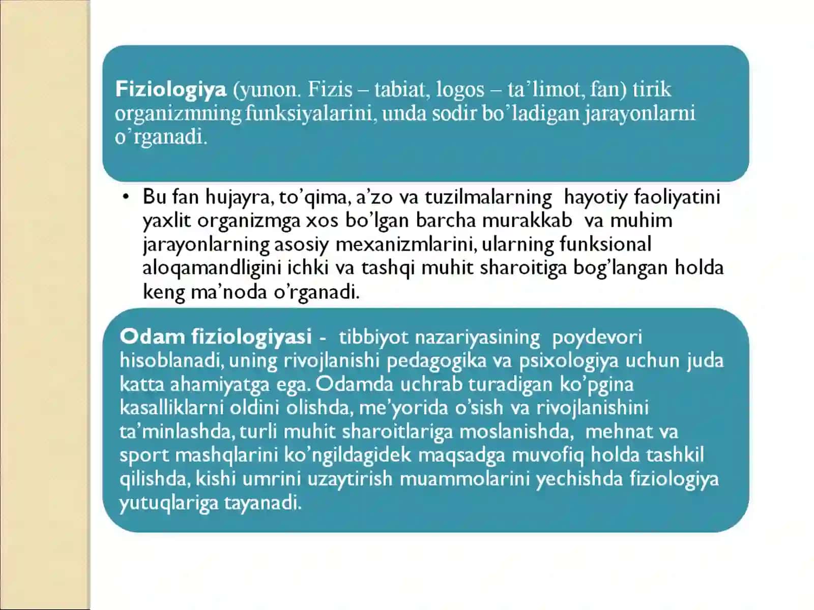 ODAM FIZIOLOGIYASI FANI 3