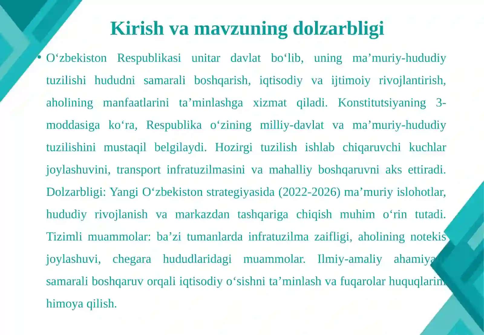 O‘zbekiston Respublikasining ma’muriy-hududiy tuzilishi 3