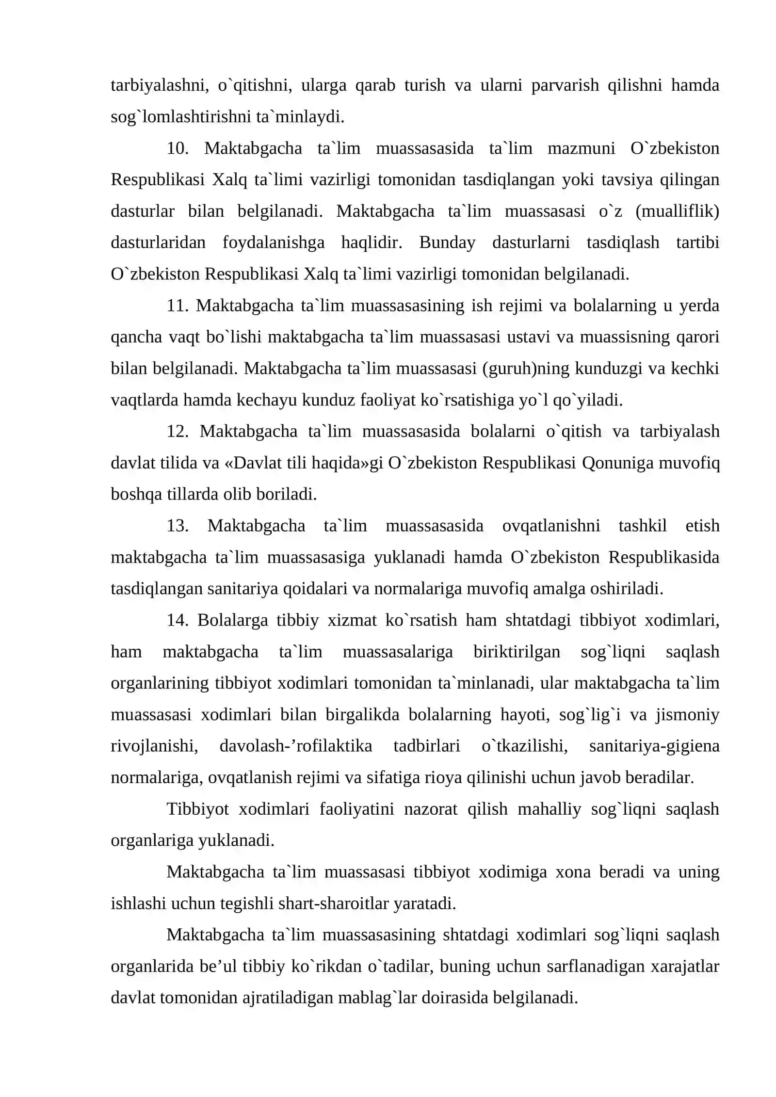 Davlatga qarashli va nodavlat maktabgacha ta'lim muassasasini boshqarish 3