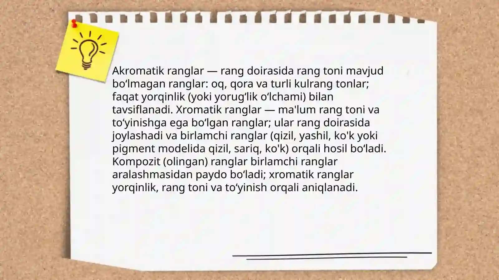 Rang turlari 3