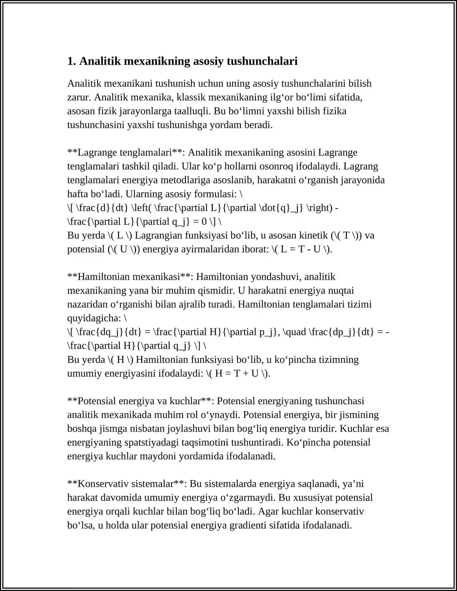 ANALITIK MEXANIK 3