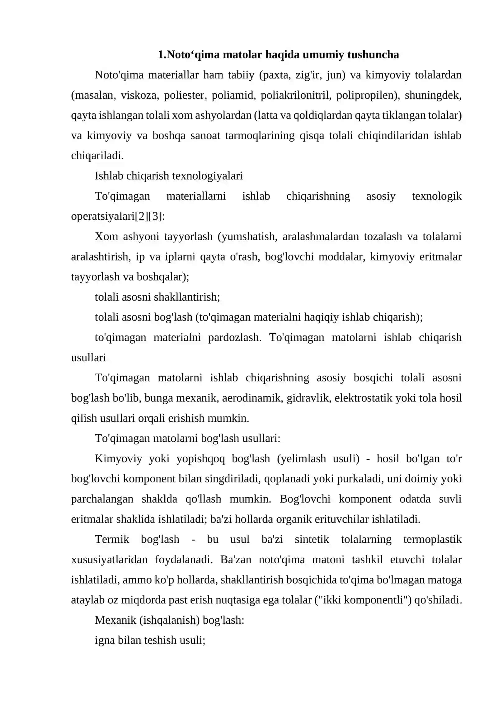 NOTO’QIMA MATOLARINING SIFATINI BELGILOVCHI STANDARTLAR 3