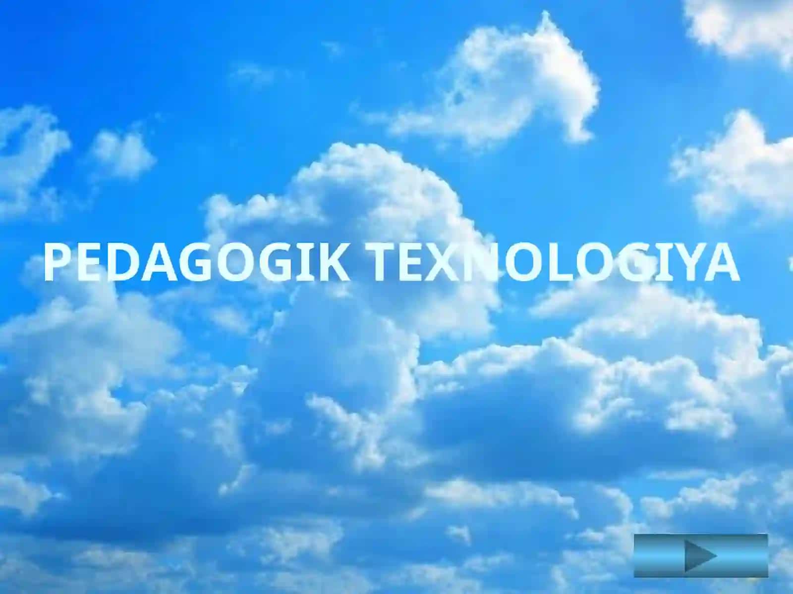 Pedtexnologiya art texnologiya va kreativlik fani predmeti va vazifalari 3