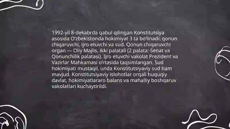 Konstitutsiyaviy islohotlar va davlat hokimiyati taqsimoti 3
