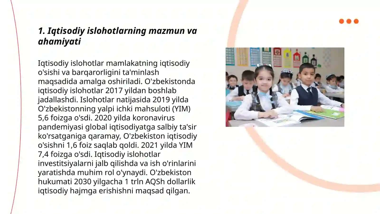 Iqtisodiy islohotlar, xususiy mulkchilikning shakllanishi 3