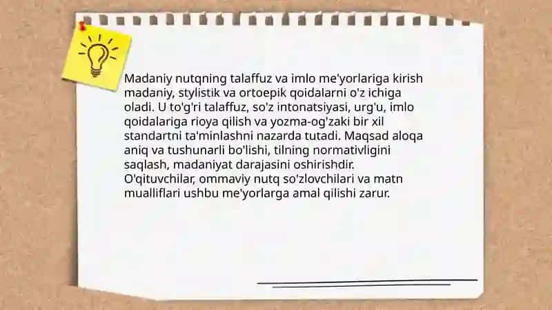Madaniy nutqning talaffuz va imlo meʼyorlari 3
