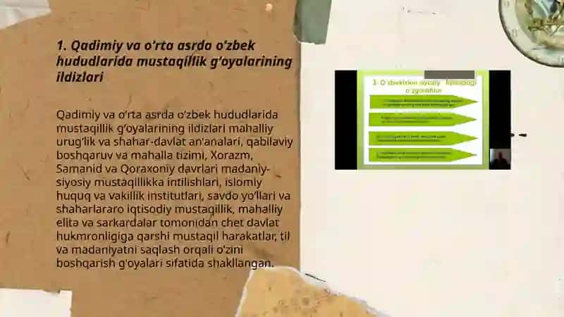 Oʻzbekistonda mustaqillik gʻoyalarining tarixiy asoslari 3