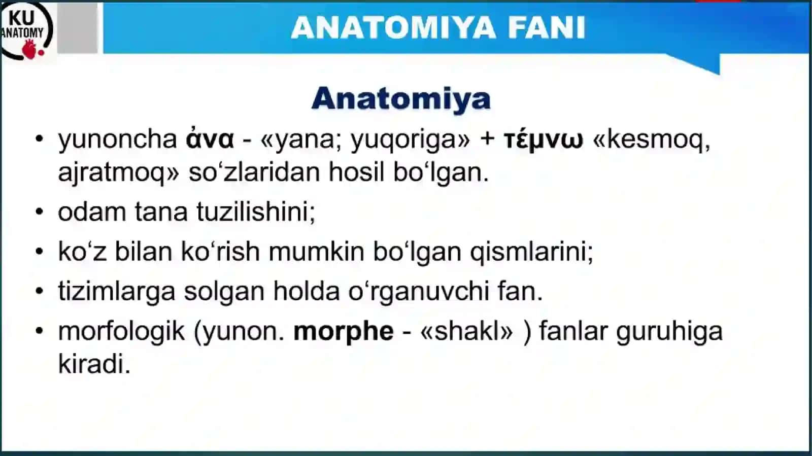 Umumiyosteologiya.Skelethaqidaumumiytushuncha.Sathlarhaqidatushuncha.Boshlangichterminologiya.Suyaklarningtuzilishi 3