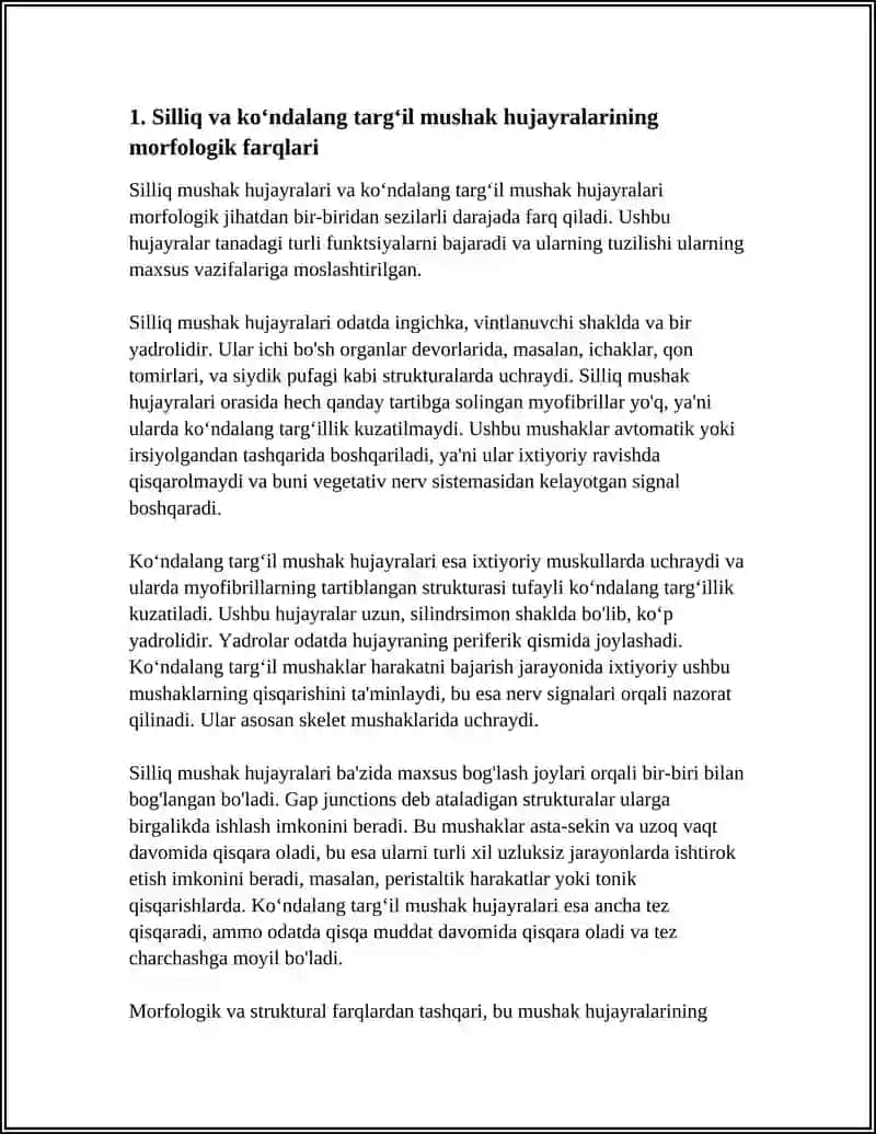 SILLIQ VA KOʻNDALANG TARGʻIL MUSHAKLAR FIZIOLOGIK FARQLARI 3